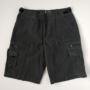Kuhl Men's Charcoal Outdoor Hiking Cargo Shorts L